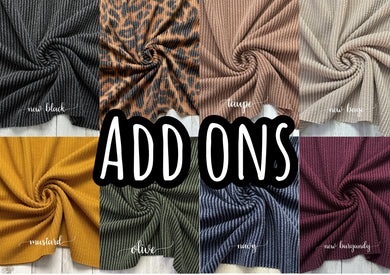 solids add ons