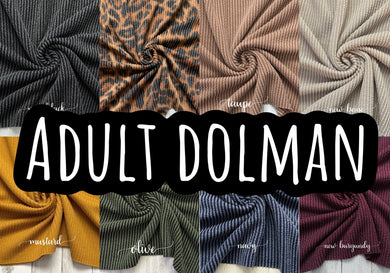 Adult Dolman